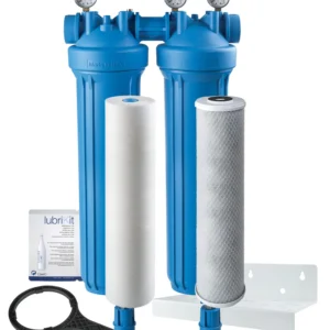 Whole House Filtration Kit, AntiScale, Carbon, w/Filters - NO Salt Softening